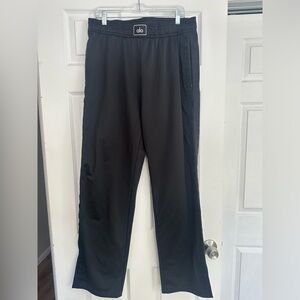 Alo side zip pull on track pant
